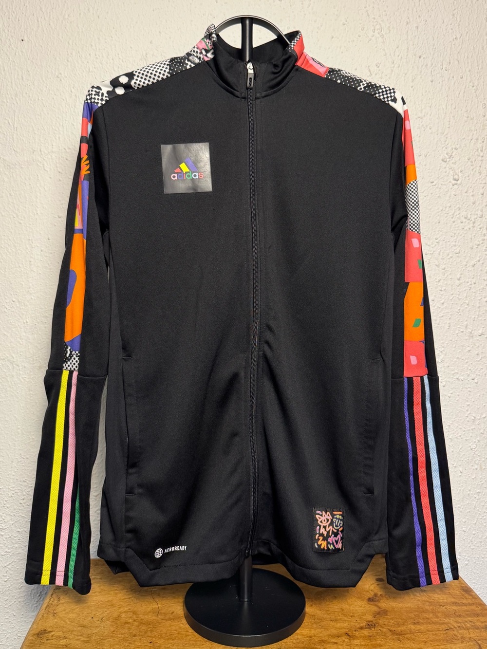 Adidas Tiro Pride Track Jacket in Men’s S abstract multicolor
